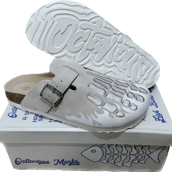 靴 Octavious Marks Fish Bone Clogs OMNEWYORK Octavious Marks